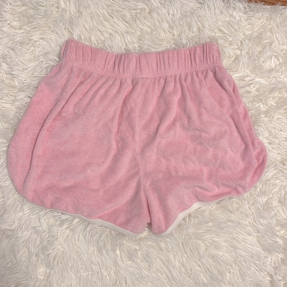 Victorias Secret PINK terry cloth shorts - size small - light pink - Picture 2 of 2